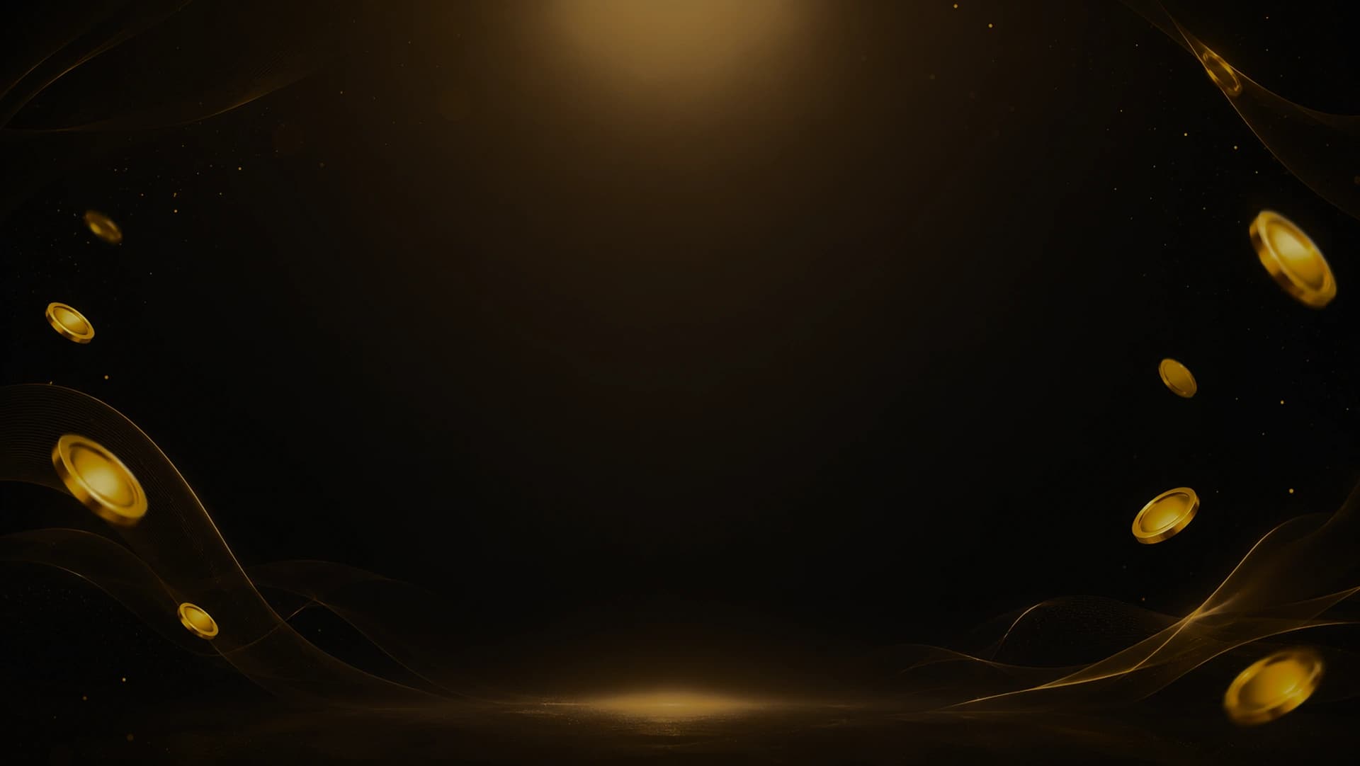 Gold coins background graphic